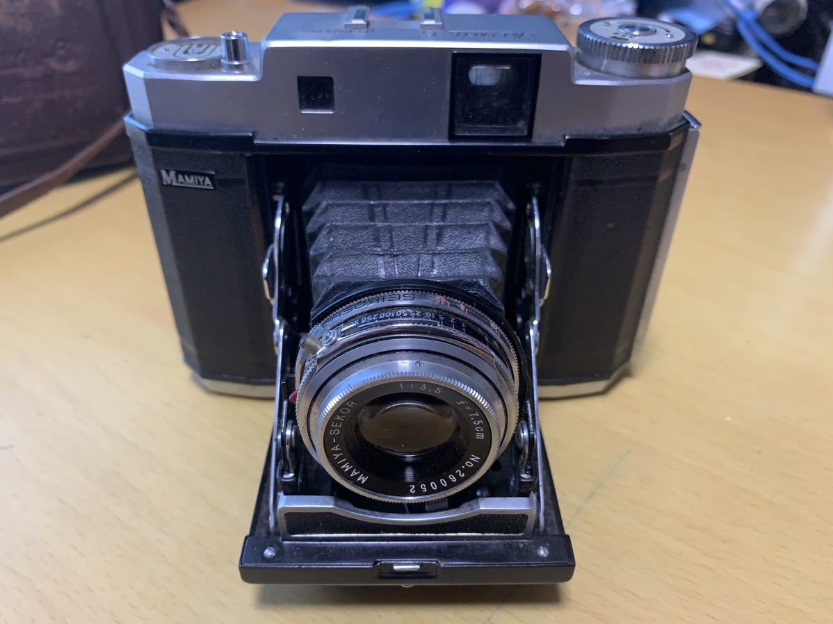 超希少☆当時物】MAMIYA-6 マミヤ6 アンティーク カメラ 一眼レフ 蛇腹