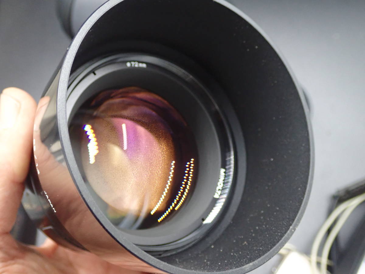 大口径 Minolta AF 85mm f1.4 フード付きレンズ | hc-innovation.es