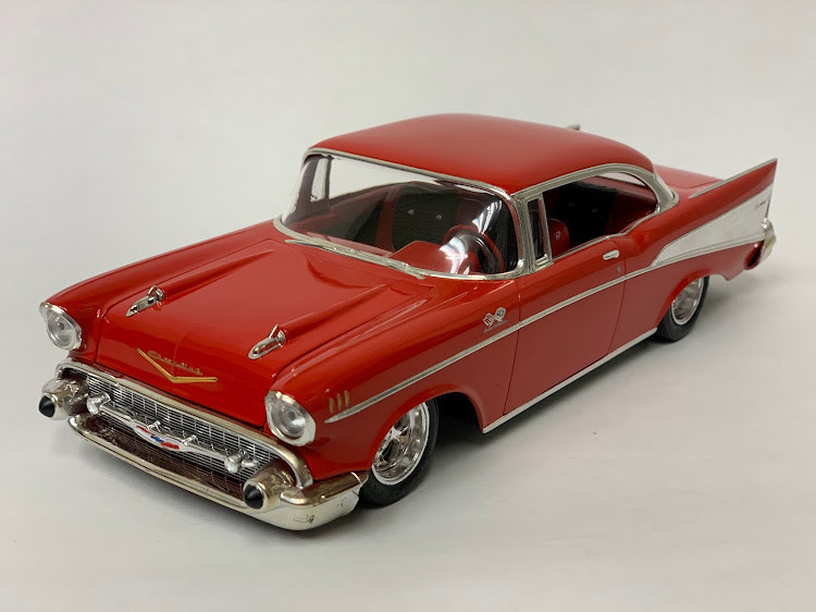 1957 Chevy Bel Air Chevrolet Belair MONOGRAM monogram 1/24 Hot Rod Custom kustom Lowrider hot rod custom Lowrider 