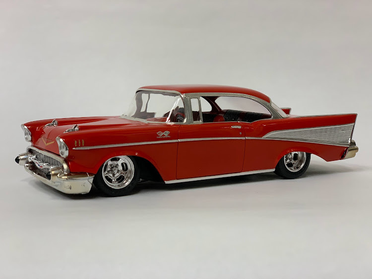 1957 Chevy Bel Air Chevrolet Belair MONOGRAM monogram 1/24 Hot Rod Custom kustom Lowrider hot rod custom Lowrider 