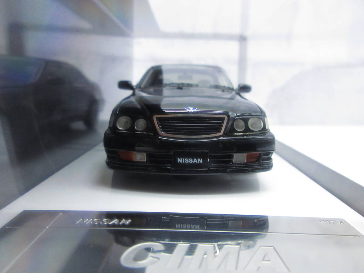 ミニカー　1/43　ウィッツ　WiT's　日産　シーマ　30TR　1998　ブラック　モデルカー_画像2