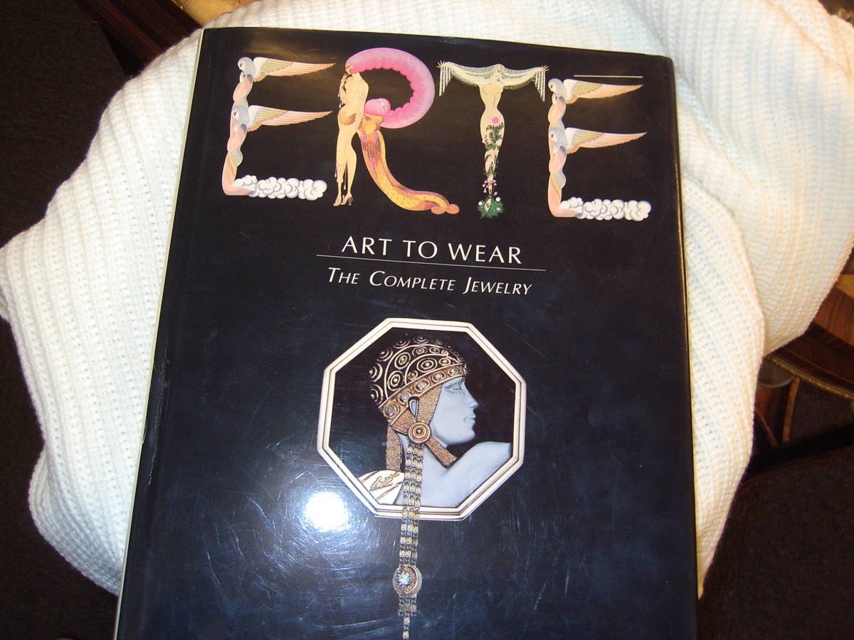 ERTE、洋書・エルテ・画集・ART TO WEAR・The Complete Jewelry