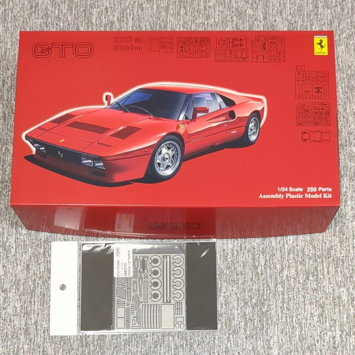 フェラーリ 288GTO + グレードアップパーツ  1/24  フジミ  スタジオ27