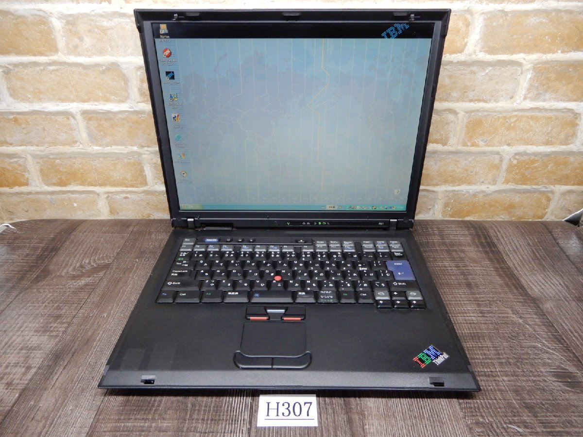 日本製】 H307☆希少品☆WindowsXP プロ インストール済み☆15液晶