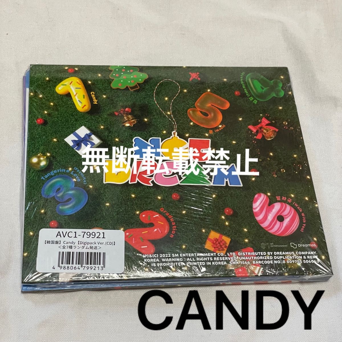 マーク CANDY デジパック 新品未開封 NCT DREAM NCTDREAM デジパック 新品未開封