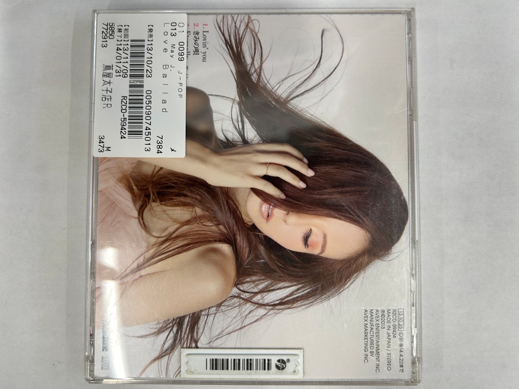 【送料無料】cd46154◆May J./Love Ballad（アルバム）/中古品【CD】_画像2