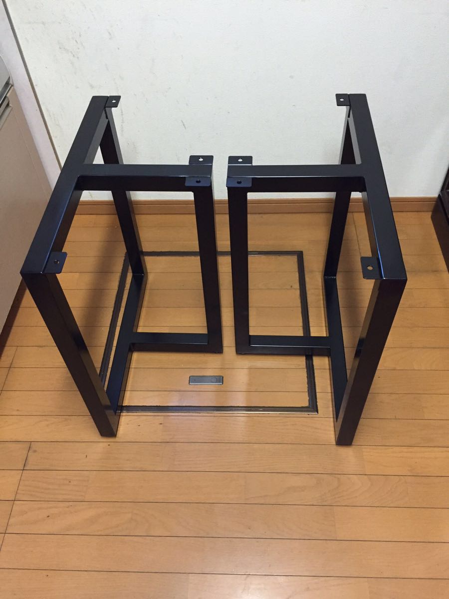 (新製美品)アイアン&テーブル脚 鉄足 鉄脚 アイアンテーブル用鉄脚・鉄足 2WAY 塗装剤_画像4