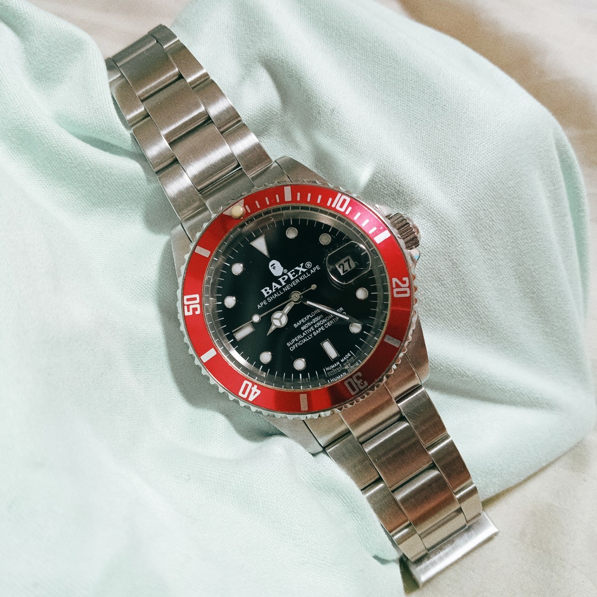 激安特価 BAPEX サルマリーナ赤 agapeeurope.org
