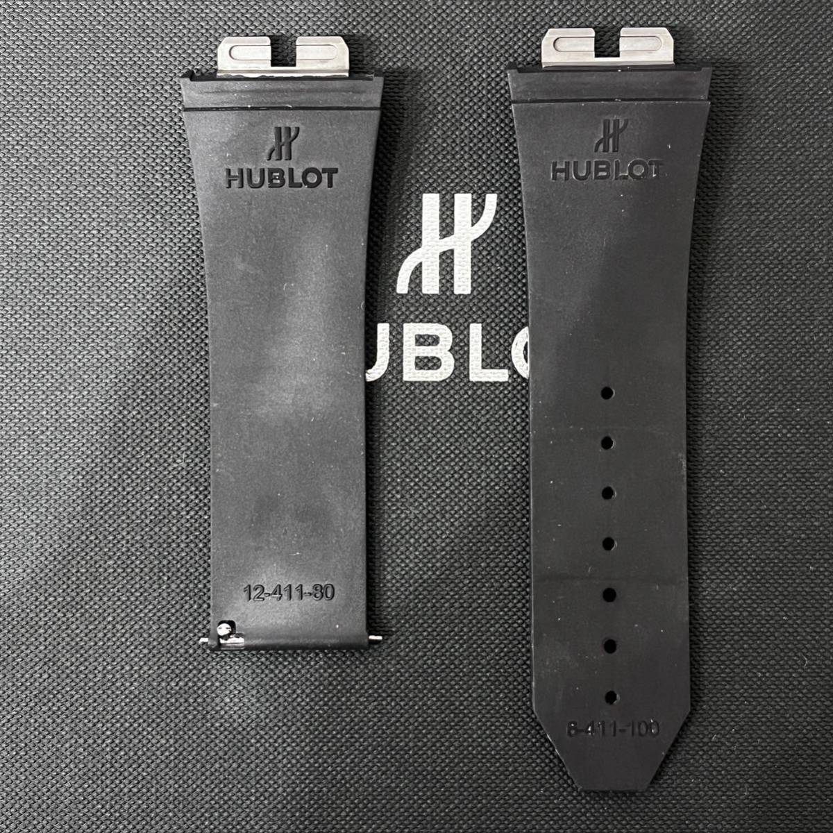 超美品☆HUBLOT ウブロ ウニコ ワンクリック 45ミリ用 ストラップ