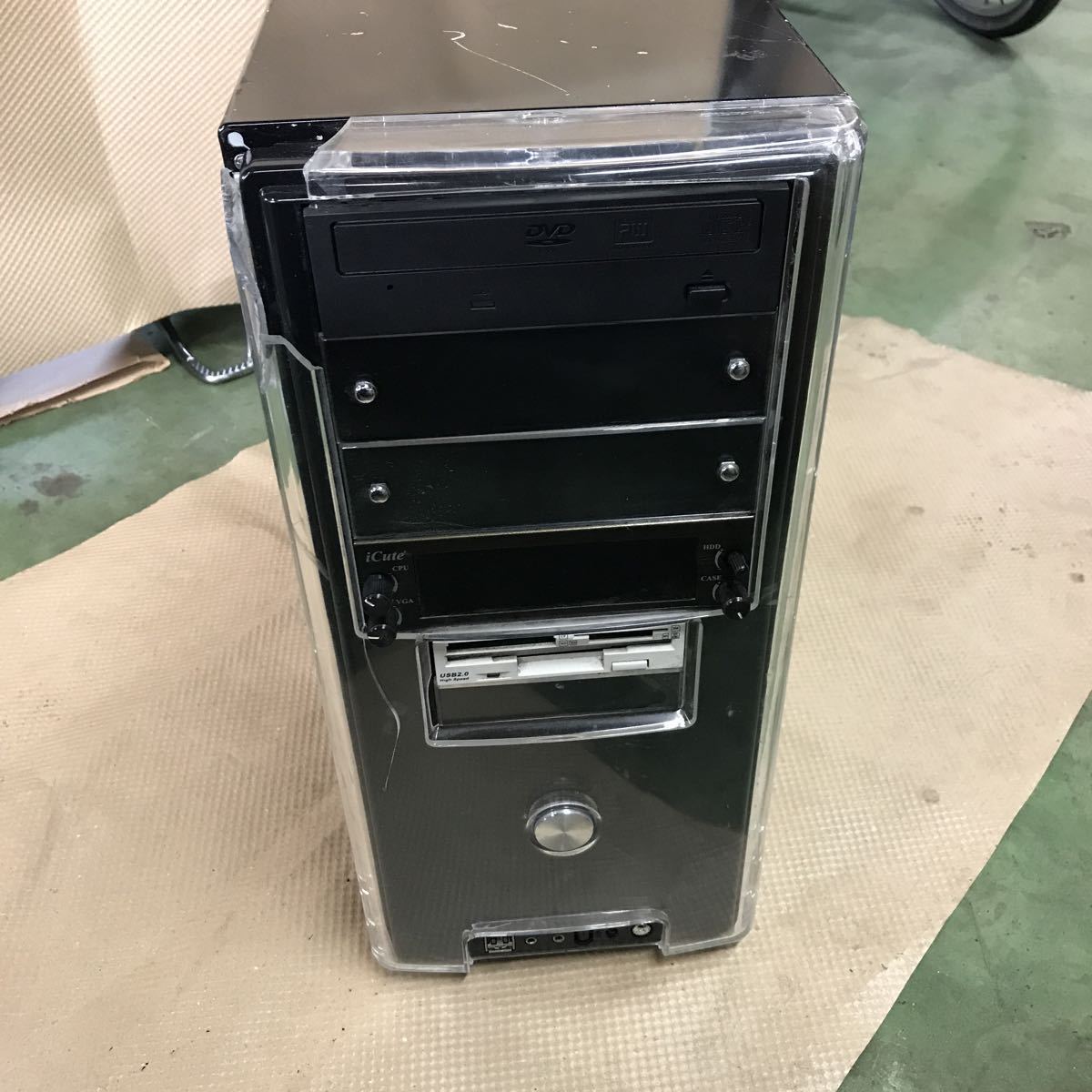 icute PC デスクトップパソコン ジャンク品_画像4