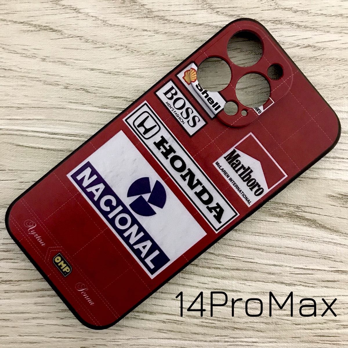 アイルトン・セナ レーシング スーツ マクラーレン iPhone 14 Pro Max ケース F1 ホンダ スマホ