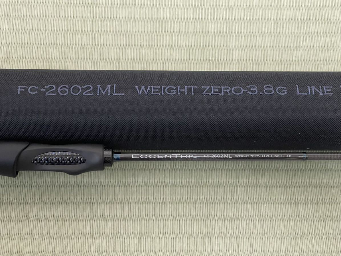 新しい季節 ロブルアー エキセントリック FC-2602ML ロッド - www