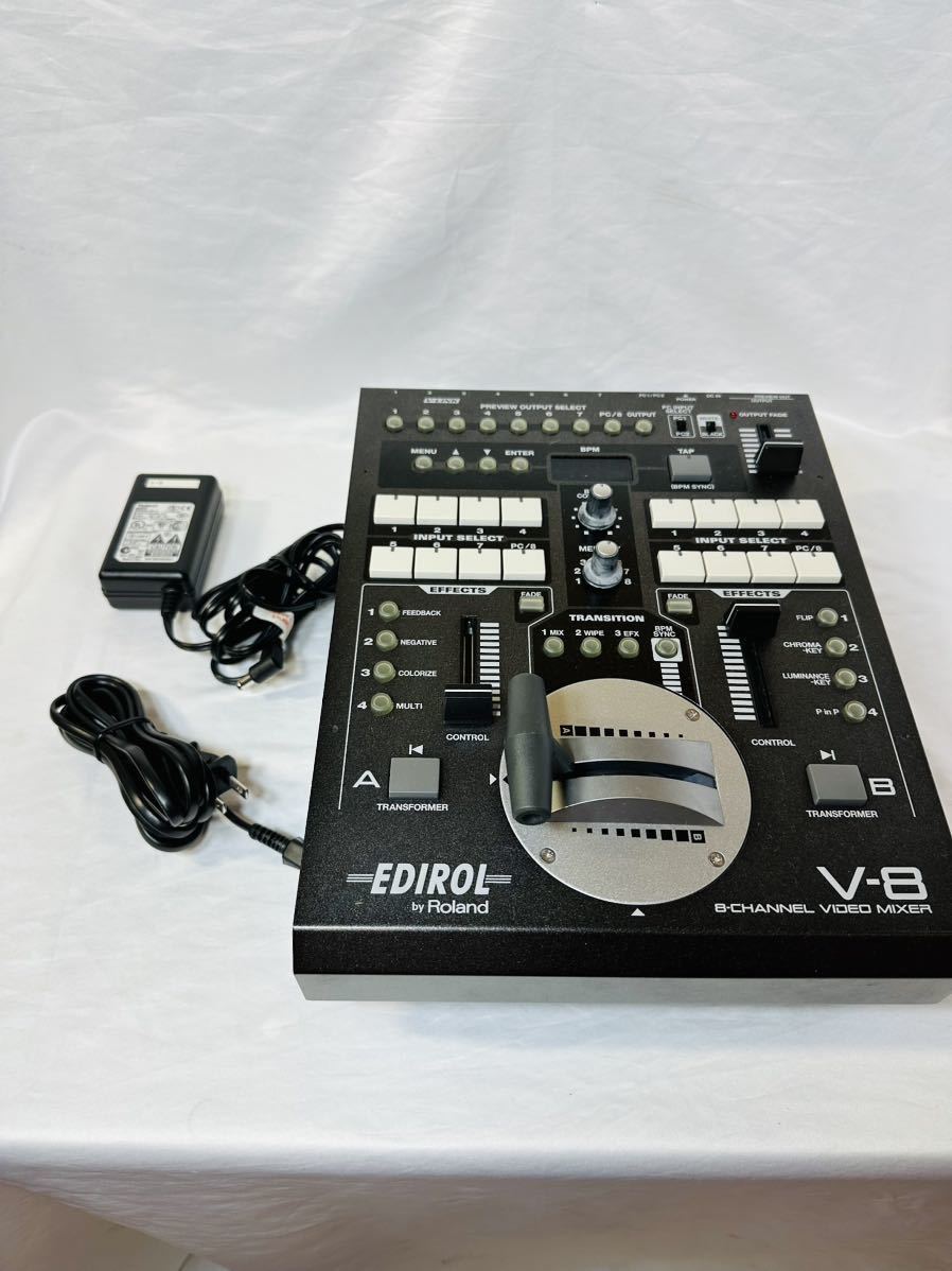 Roland EDIROL V-8 ビデオミキサー ローランド EDR V-4 HD VJ クラブ イベント 映像 編集