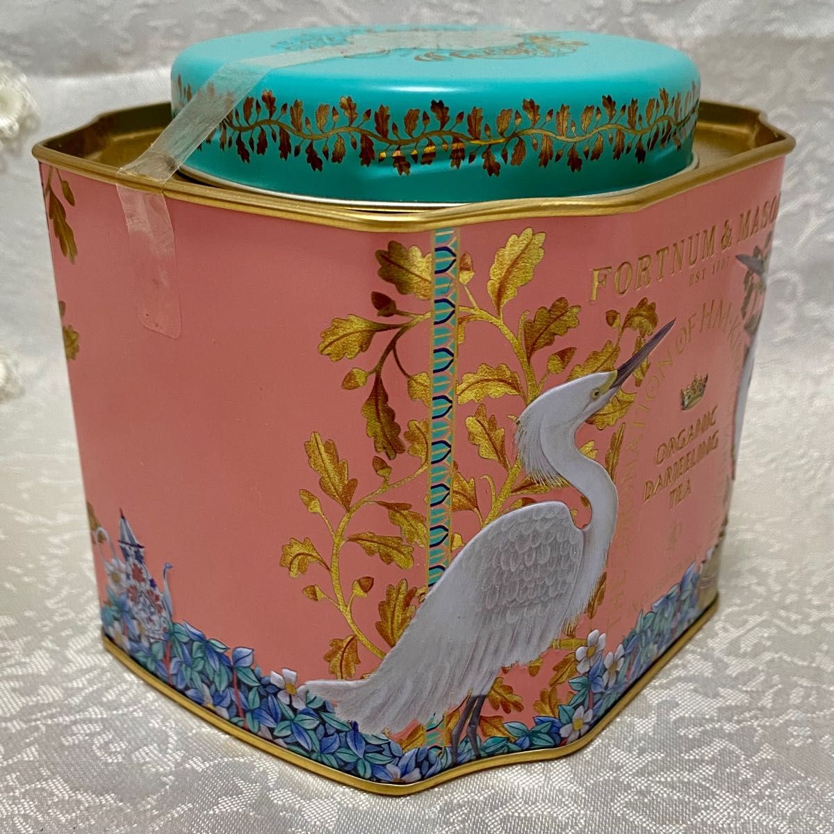 フォートナム&メイソン チャールズ3世　コロネーション　戴冠式　記念紅茶缶