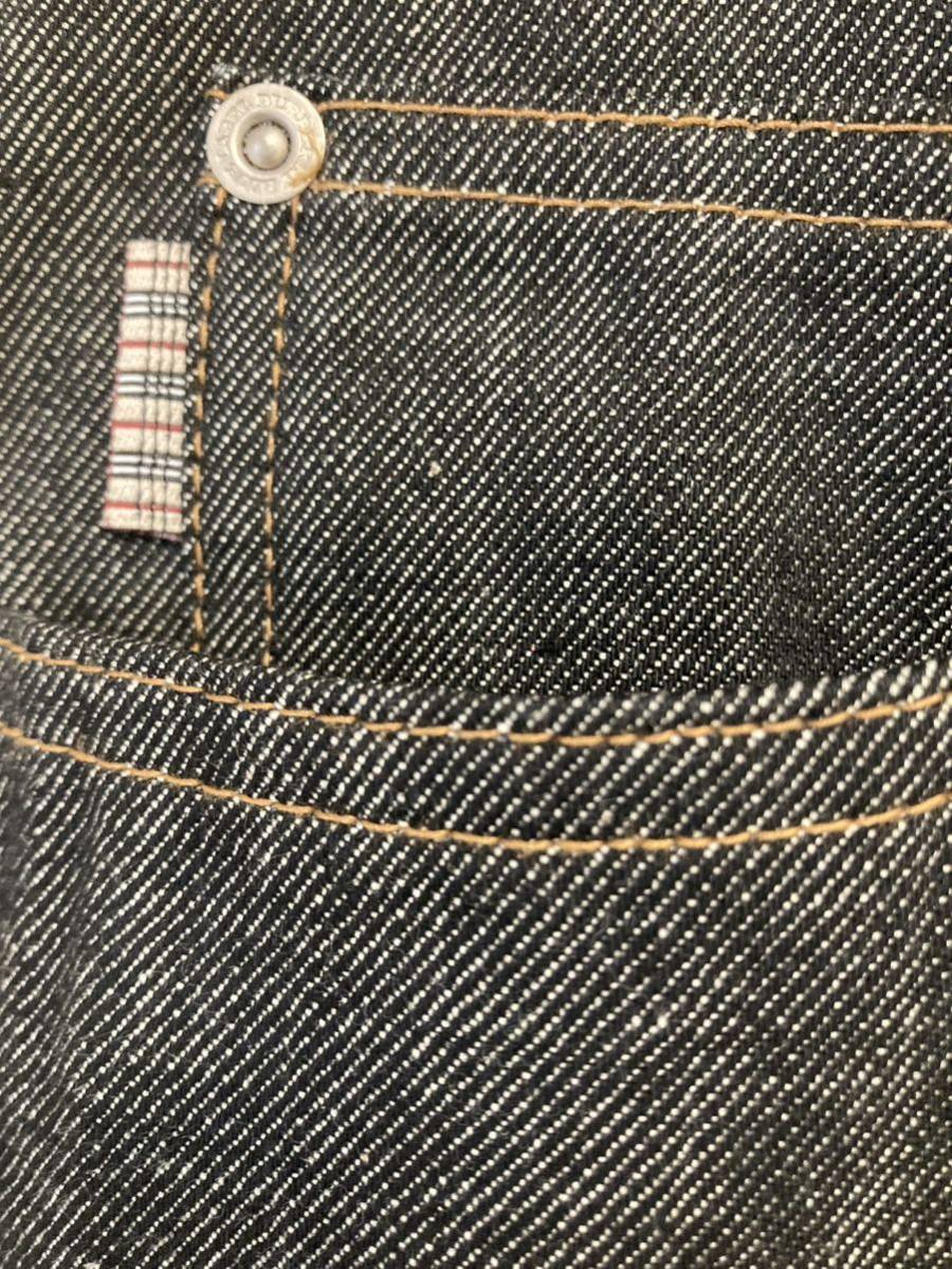 お手頃価格 BURBERRY ひざ丈 タイトスカート デニム 即日発送