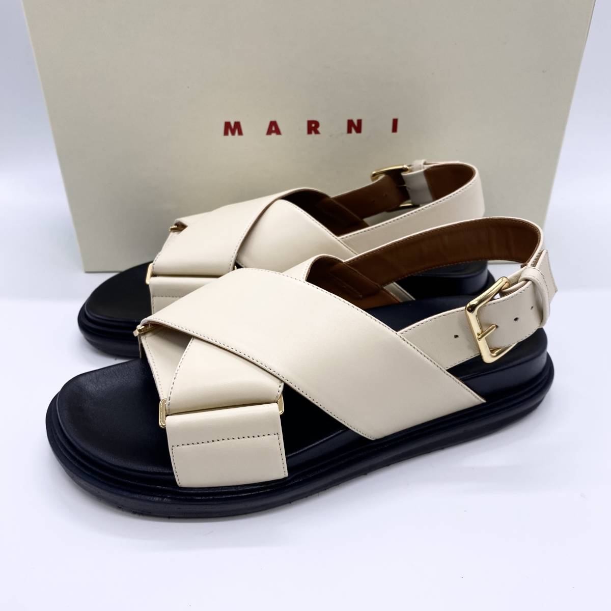 新品未使用!送料込み☆MARNI☆calfskin sandals | paradaabogados.com