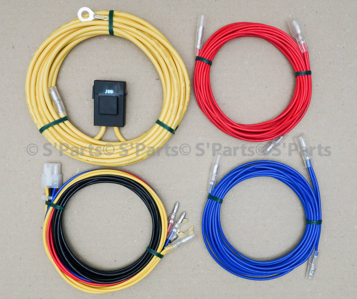 カロッツェリア 2Sq 5 5m バッ直 電源コードセット TS-WX900A カロッツェリア 2Sq 5 5m バッ直 電源コードセット TS-WX900A