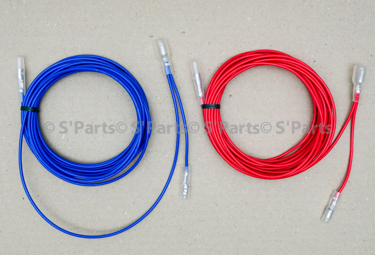 カロッツェリア 2Sq 5 5m バッ直 電源コードセット TS-WX900A カロッツェリア 2Sq 5 5m バッ直 電源コードセット TS-WX900A