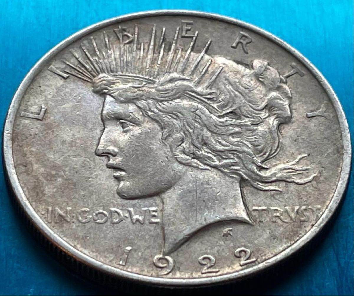 1922 年アメリカピースドル1$銀貨 旧硬貨|PayPayフリマ