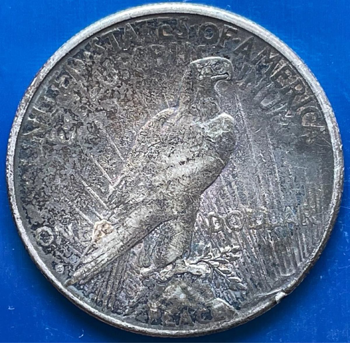 1923年アメリカピースダラー1$銀貨、旧硬貨