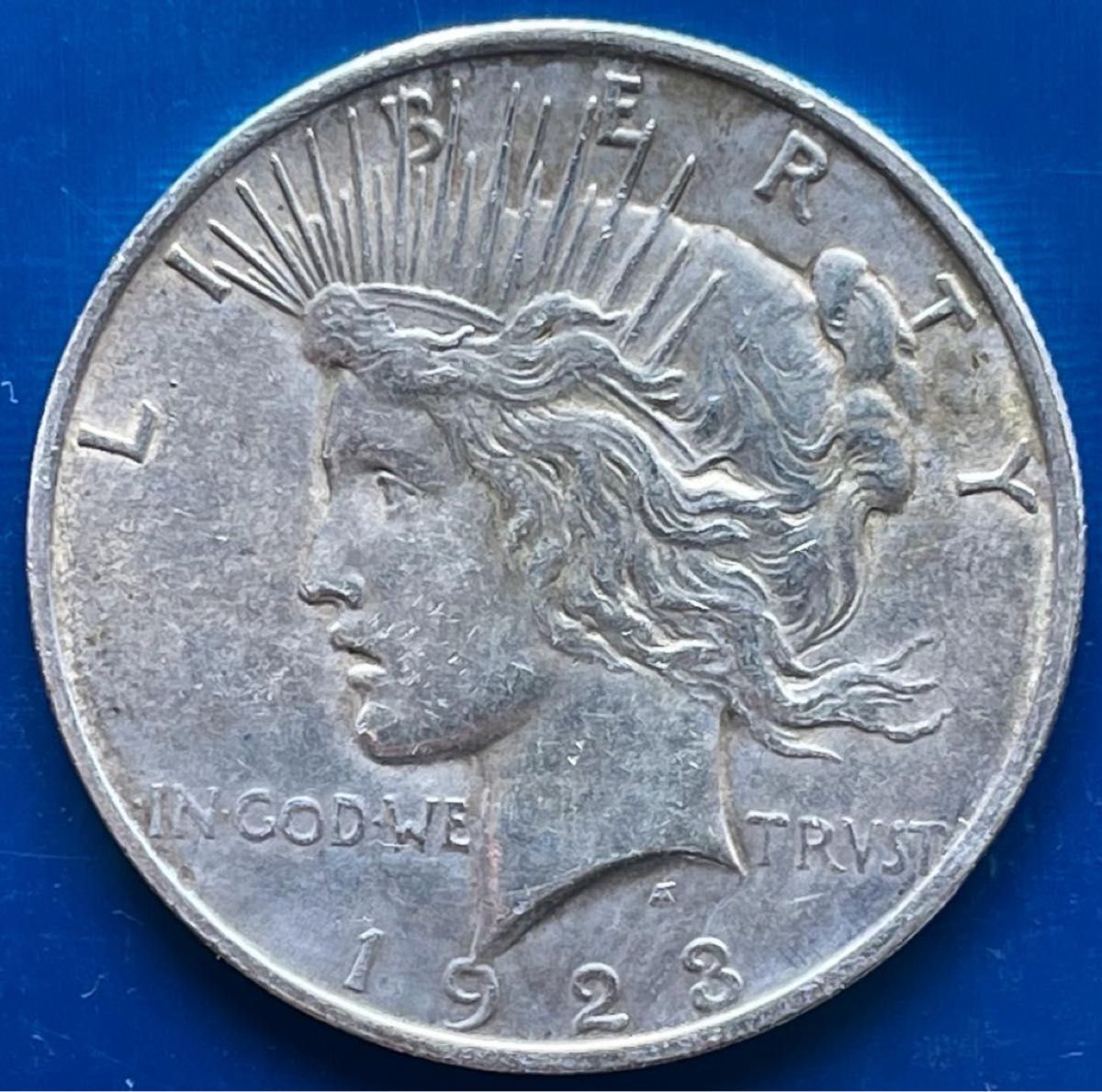 1923年アメリカピースダラー1$銀貨、旧硬貨