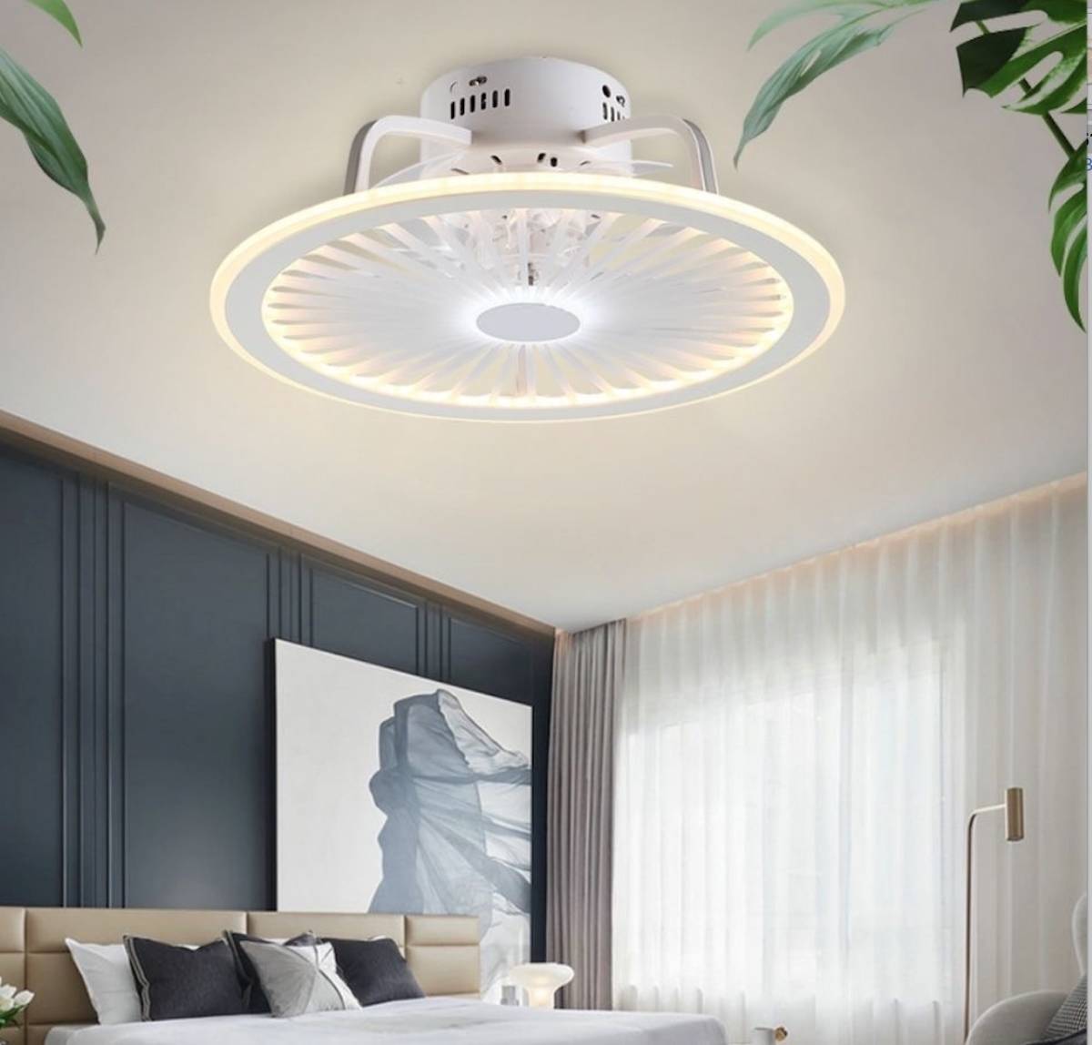 適当な価格 シーリングファンライト 天井照明 リモコン式ファン LED
