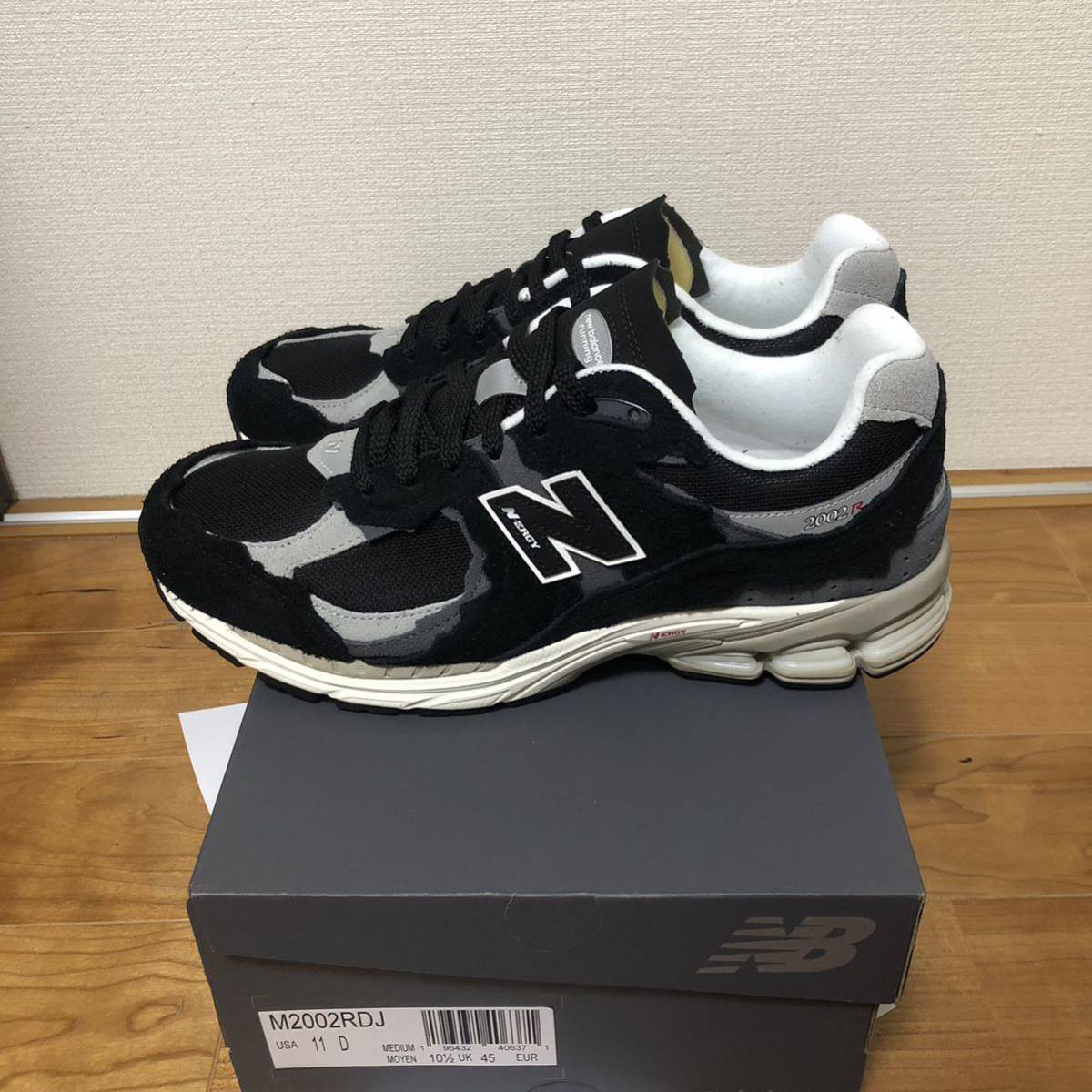 黒タタキSL/朱天黒 new balance M2002RDJ プロテクション 29cm 未使用