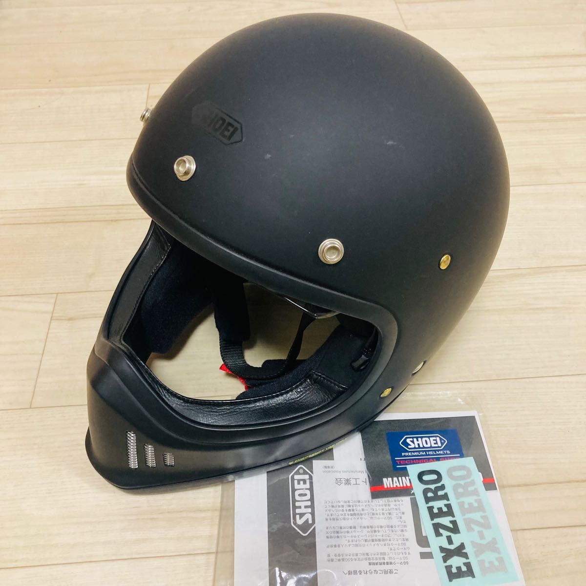 美品 SHOEI EX-ZERO Mサイズ マッドブラック 20年製|Yahoo!フリマ(旧