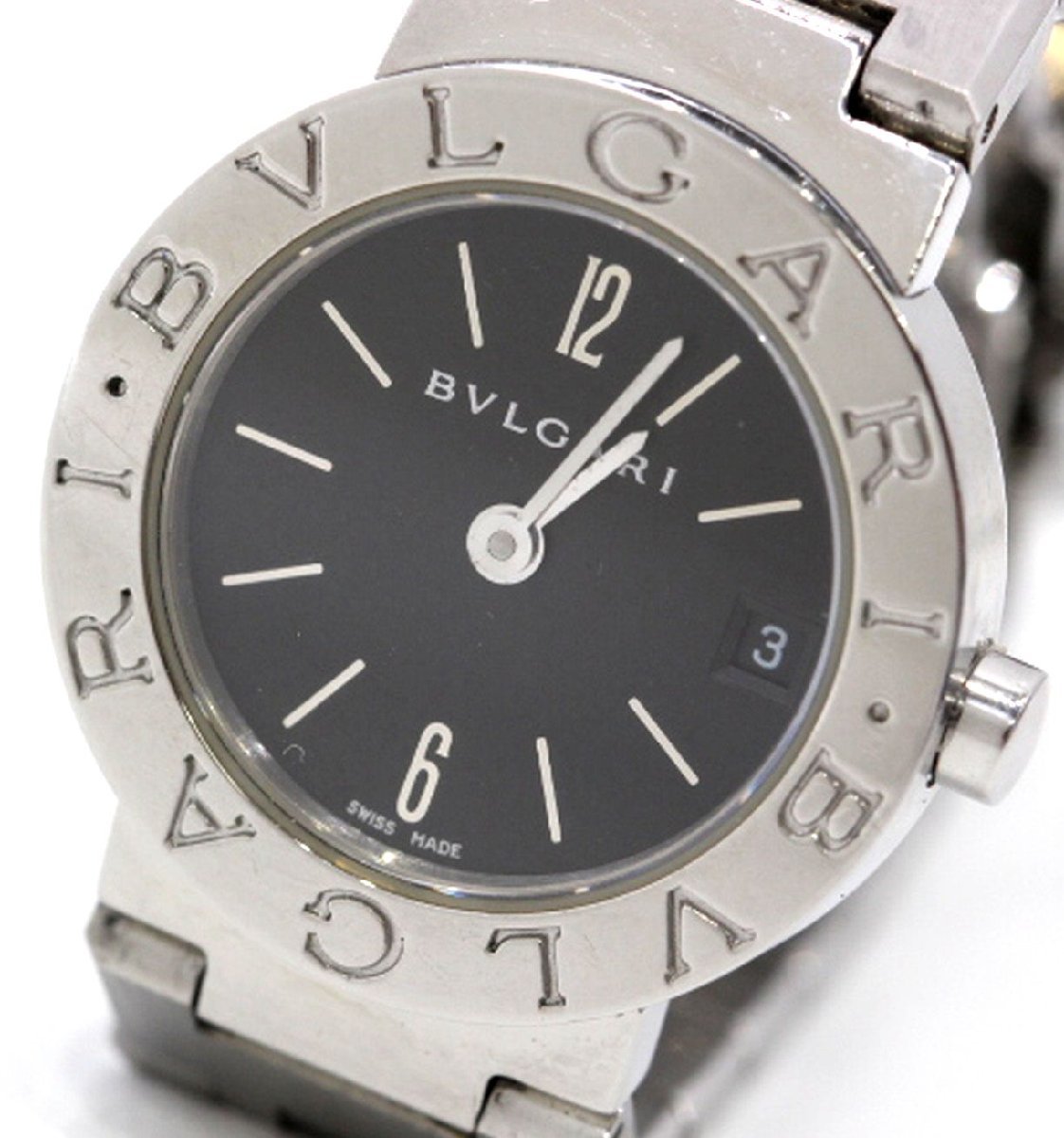 大人気!BVLGARI 文字盤ロゴ入り BB23SS ブルガリブルガリ レディース