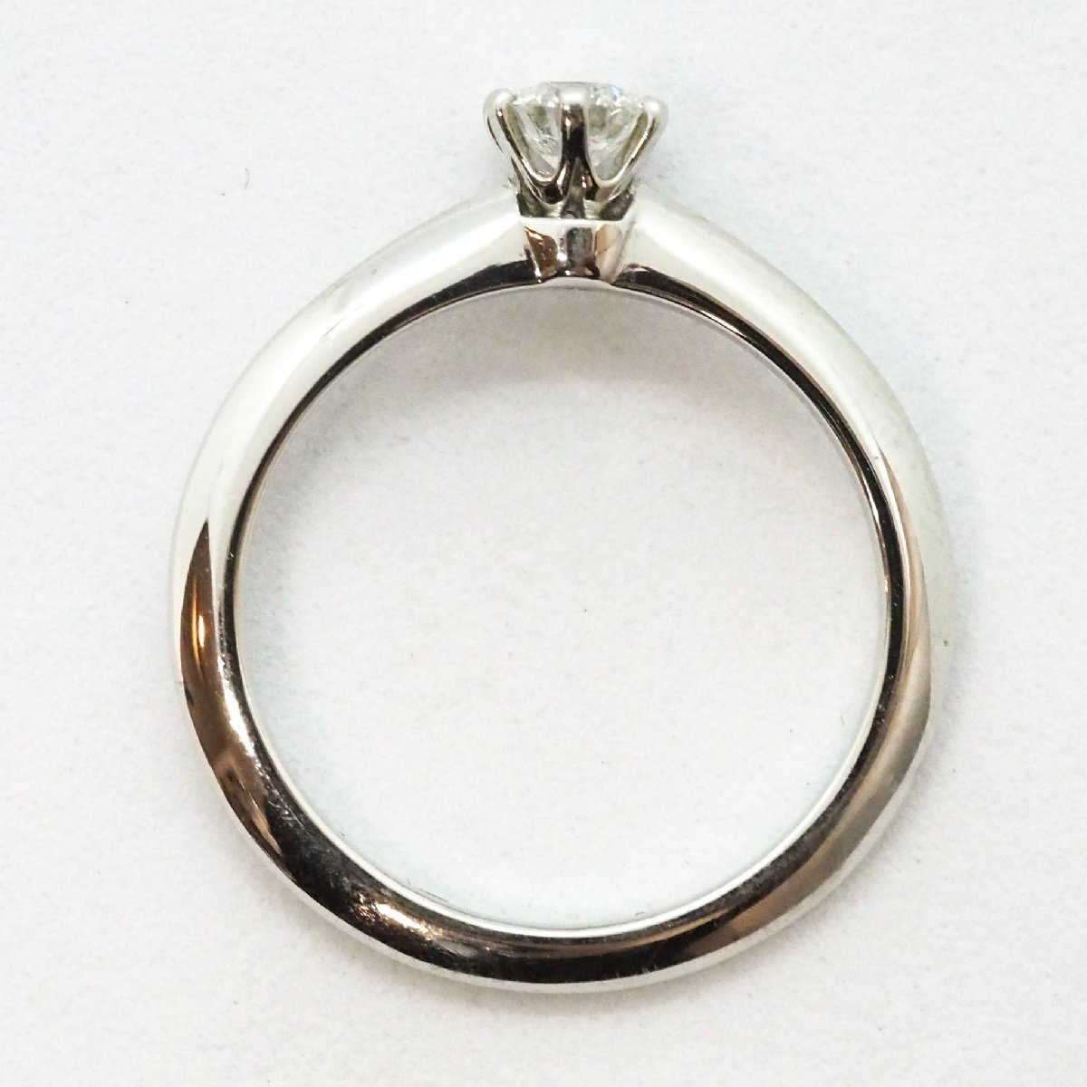 TIFFANY&Co./ティファニー Pt950 ダイヤモンド0.24ct H/VS2/GOOD 3.5g