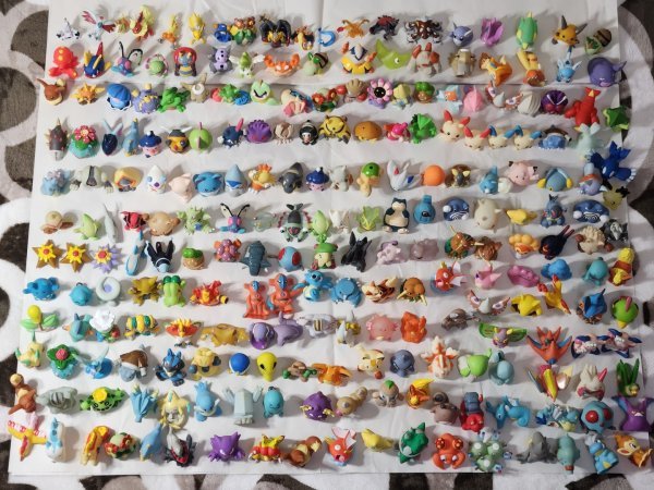 1円 ポケットモンスター ソフビ 指人形 約250個 80サイズ 大量 処分