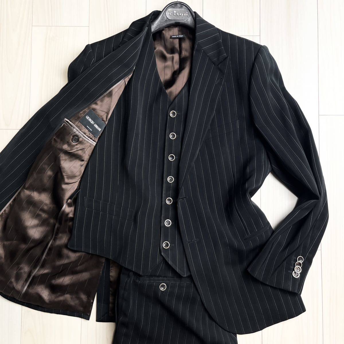 最上級黒タグ!! XL ジョルジオアルマーニ GIORGIO ARMANI BORGO