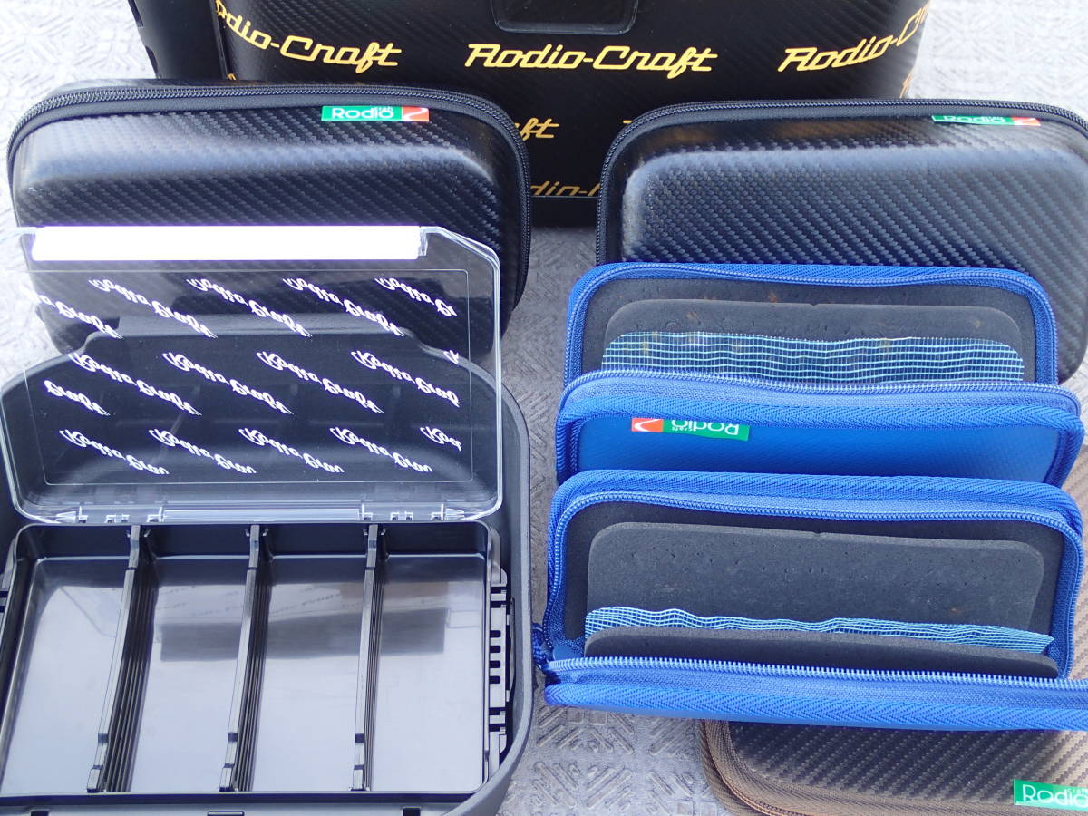 【Rodiocraft】 RC Tackle Bag, Carbon Changer Wallet ロデオクラフト タックルバッグ バッカン セット_画像8