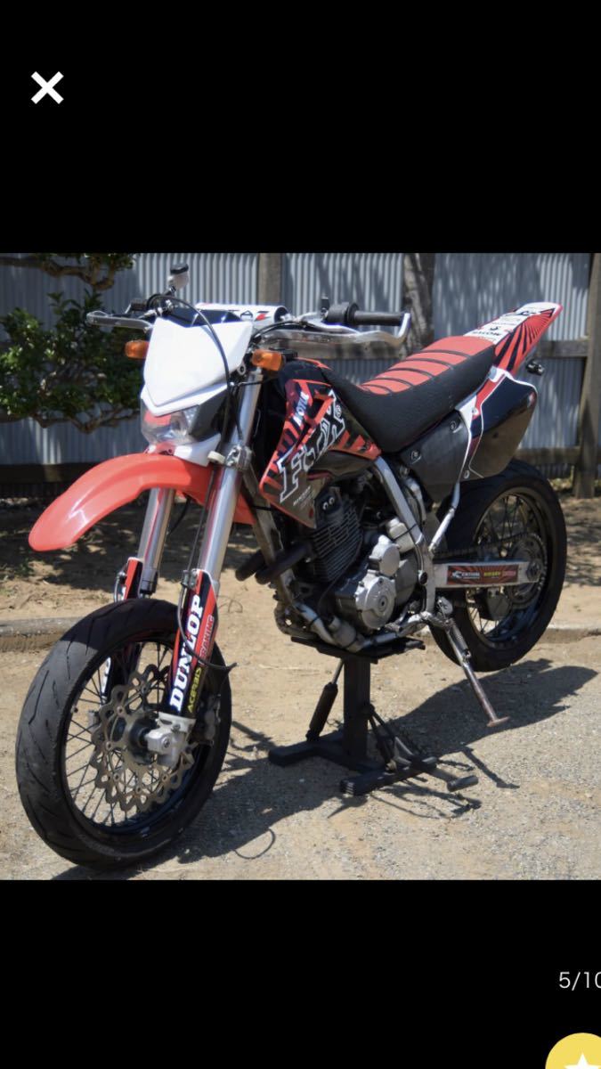 XR250 カウルセット 社外FOXデカール MD30 後期 倒立 パーツ
