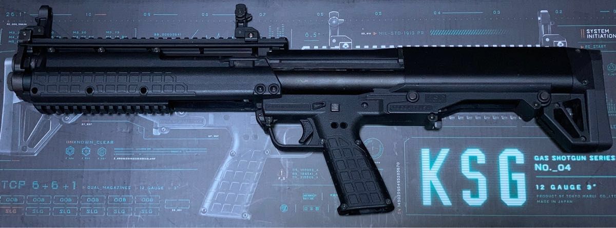 東京マルイ KSG ガスショットガン 給弾不良有り 美品 ジョン 東京マルイ KSG ガスショットガン 給弾不良有り 美品 ジョン