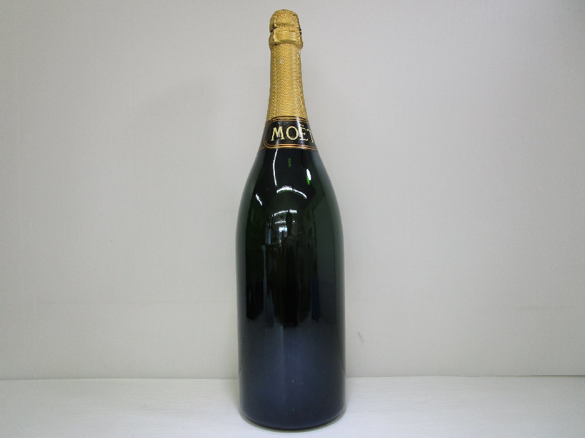 空瓶 モエ・エ・シャンドン ディスプレイボトル 展示用 3000ml/3L MOET&CHANDON シャンパン 空きボトル 段ボール箱付き /A31352_画像4