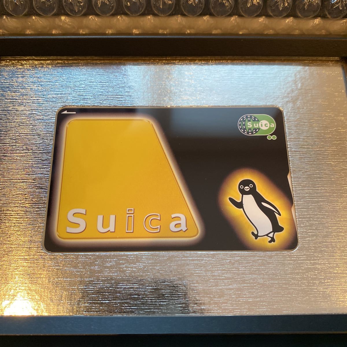 コンビニ限定 ブラックSuica スイカ ゴールド - プリペイドカード