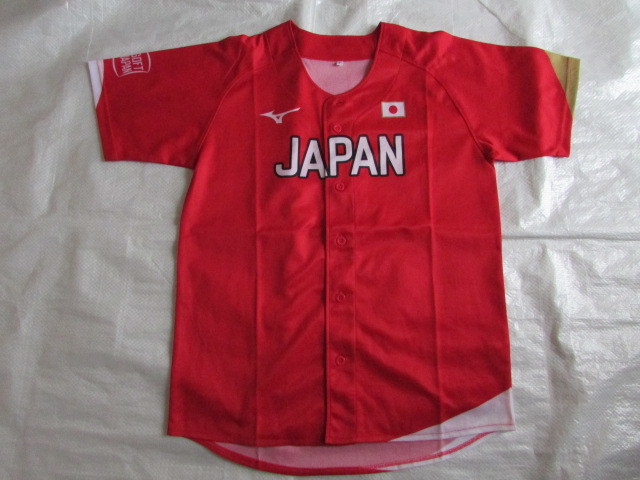  free size unused SOFT JAPAN Mizuno softball Japan representative Olympic uniform Japan MIZUNO