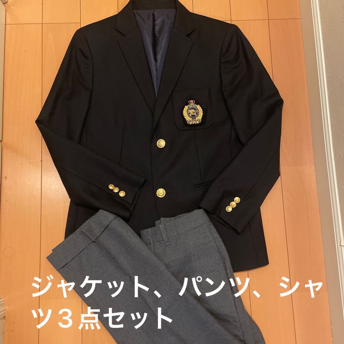 バーバリー ジャケット Jプレス パンツ シャツ 3点セット | www
