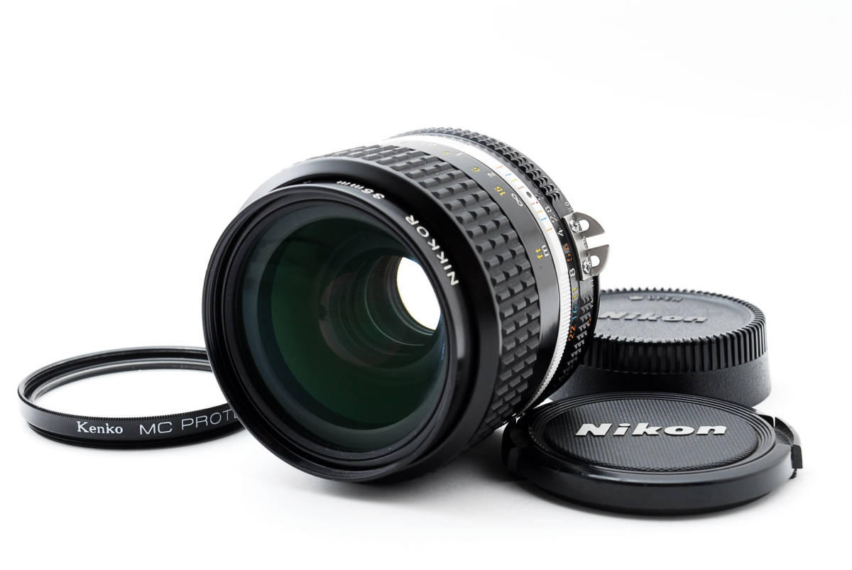 ☆超美品☆ ニコン Nikon Ai-s Nikkor 35mm F2 ☆ワンオーナー #15084T
