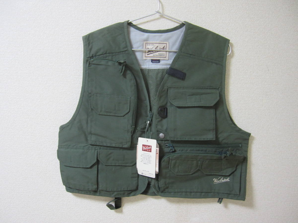 初売り】 ☆未使用品 WOOL RICH ウールリッチ フィッシングベスト M