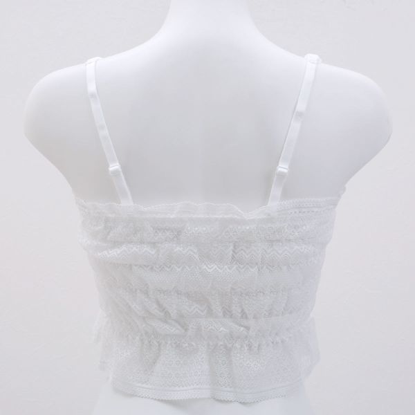  tube top bare top bla top bra . origin cover underwear inner cotton race L