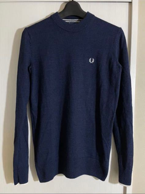 フレッドペリー FRED PERRY セーター　長袖　USA6サイズ　ファッション　衣類_画像1