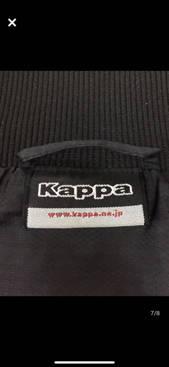 カッパ Kappa ウィンドジャケット ブラック メンズ Oサイズ_画像7