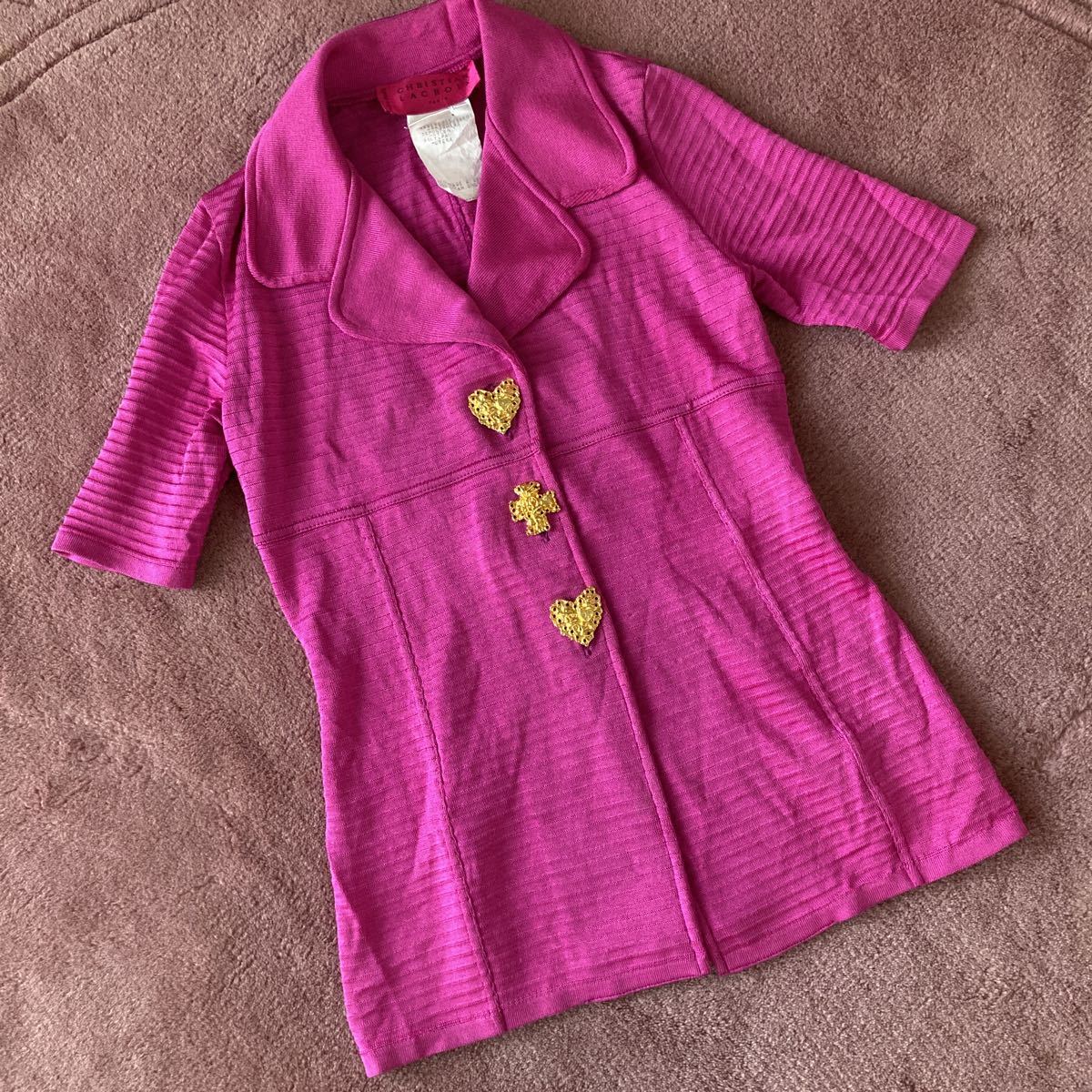 クリスチャン ラクロワ Christian Lacroix 半袖ニットスーツ