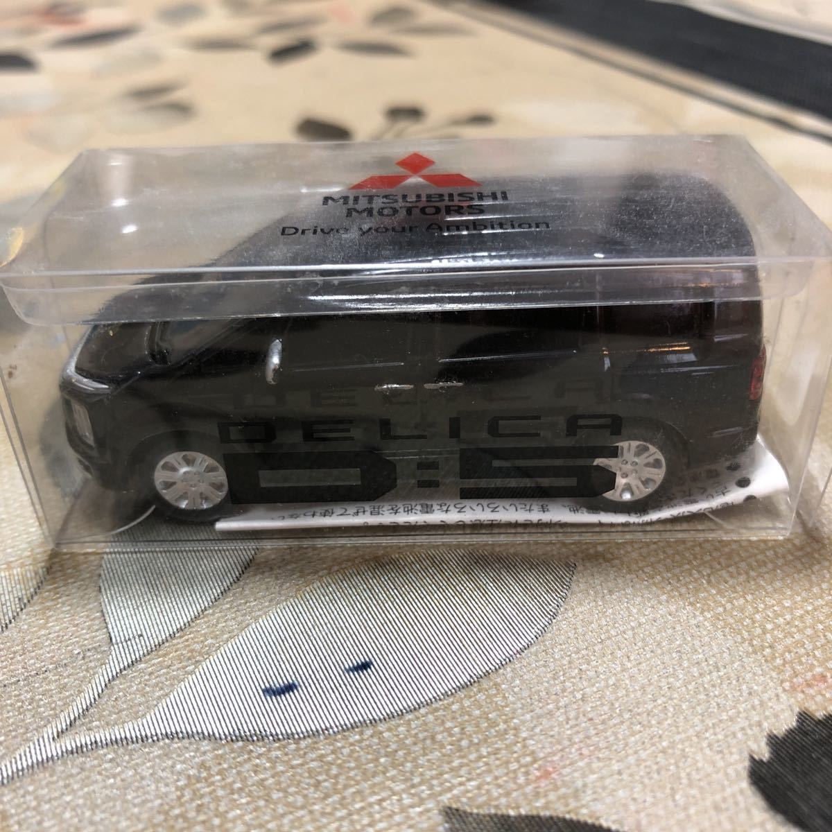 三菱 デリカD:5 色見本用ミニカー 黒 非売品(乗用車)|売買された