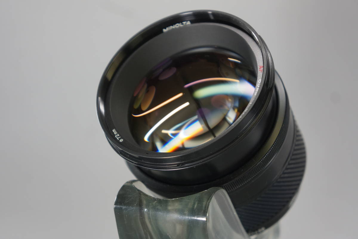 極美品 ミノルタ/MINOLTA AF 85mm 1:1.4(22) AF LENS 85 単焦点レンズ