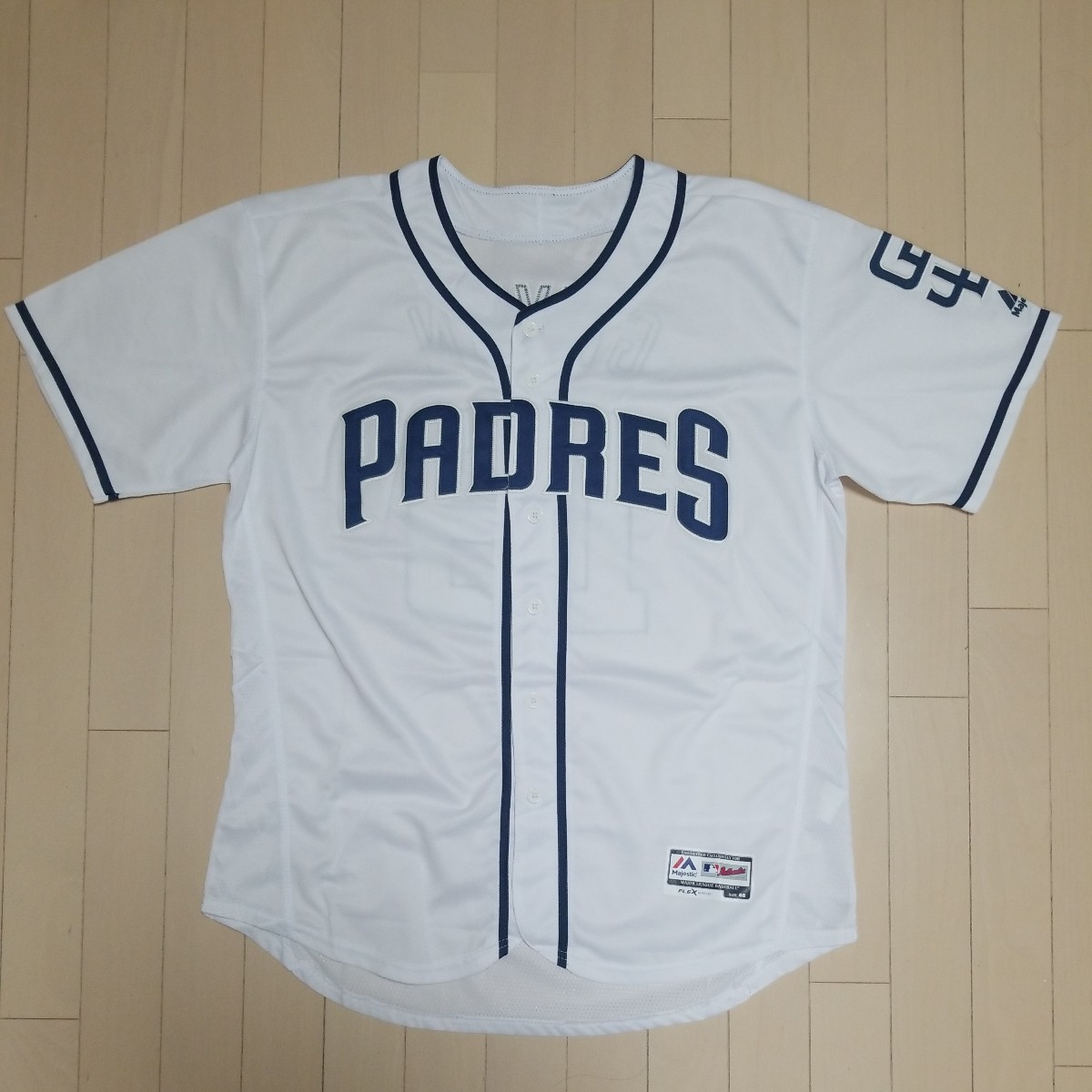 USA製 ベースボールシャツ MAJESTIC マジェスティック Padres fkip