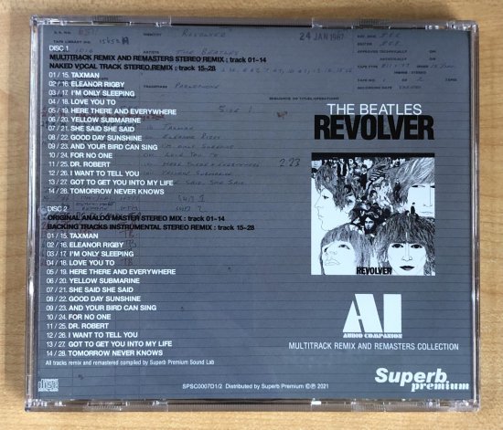 ビートルズ / REVOLVER : AI - AUDIO COMPANION (2CD)_画像2