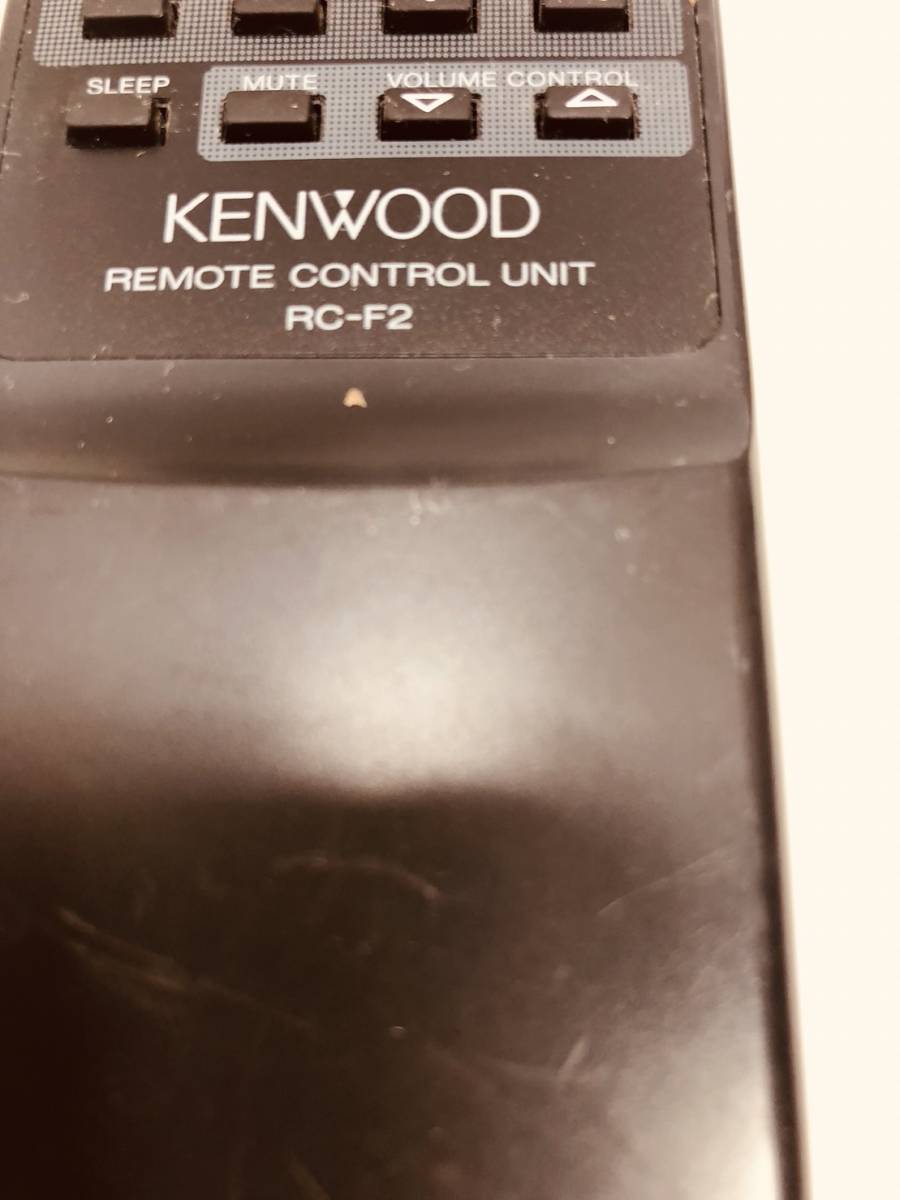 【ケンウッド リモコン DX33】送料無料 動作保証 RC-F2　オーディオ